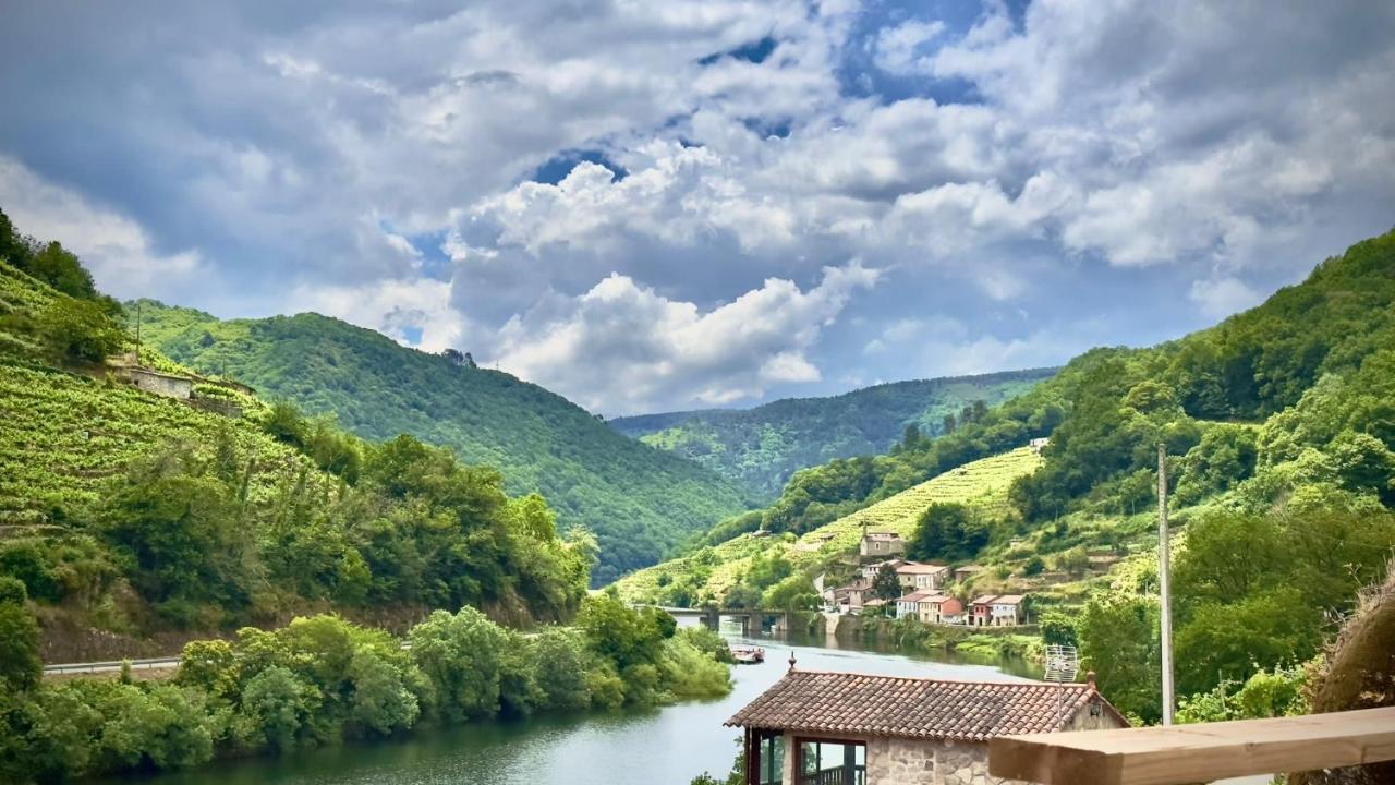 El Balcon De La Penela Villa Belesar Exteriör bild